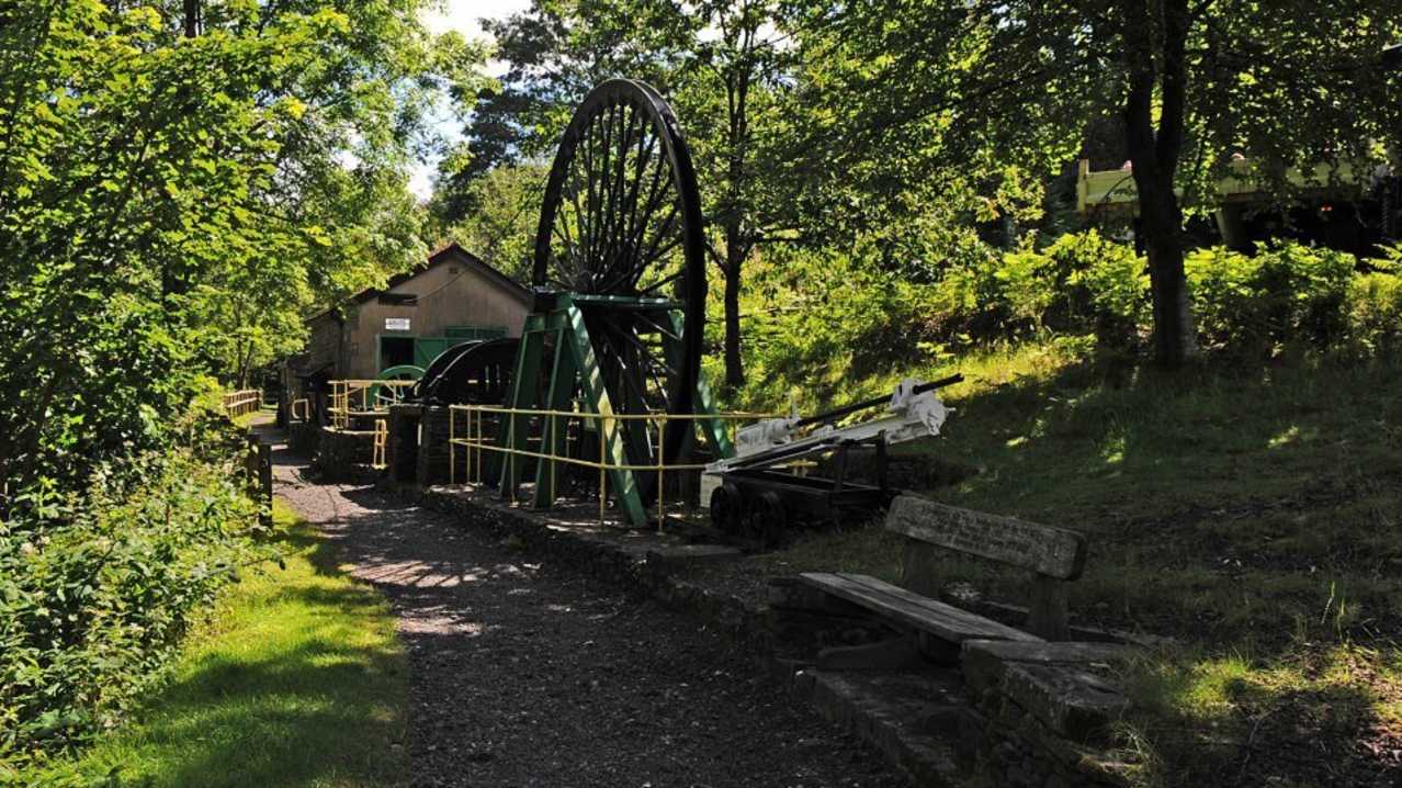 Exhibit at South Wales Miners Museum in Neath
