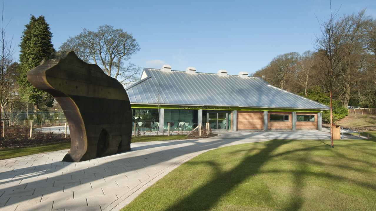 Outside view of Camperdown Wildlife Centre in Dundee Outside view of Camperdown Wildlife Centre in Dundee