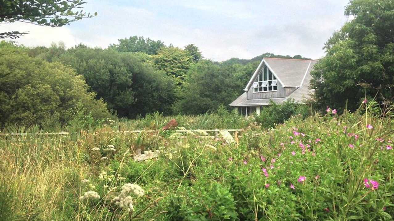Outside view of Parc Slip Nature Reserve in Bridgend