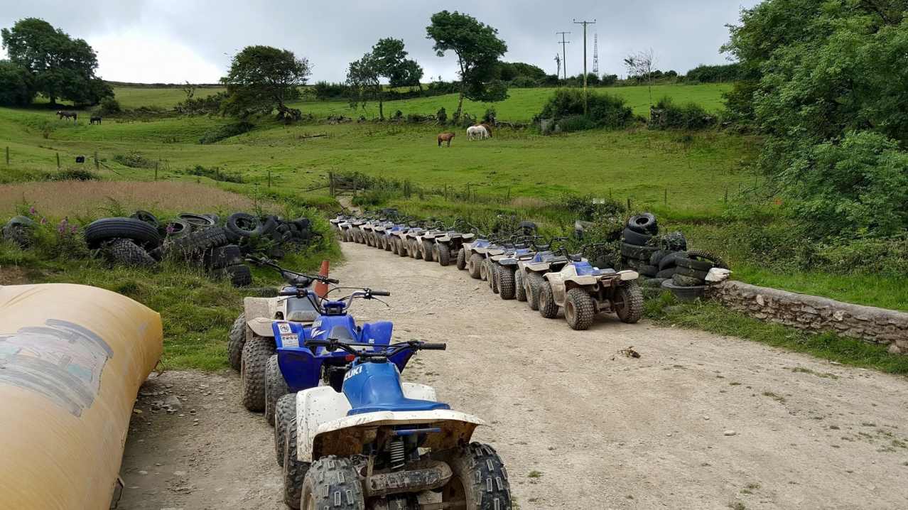 Quad bikes at Keypitts Quads in Ilfracombe