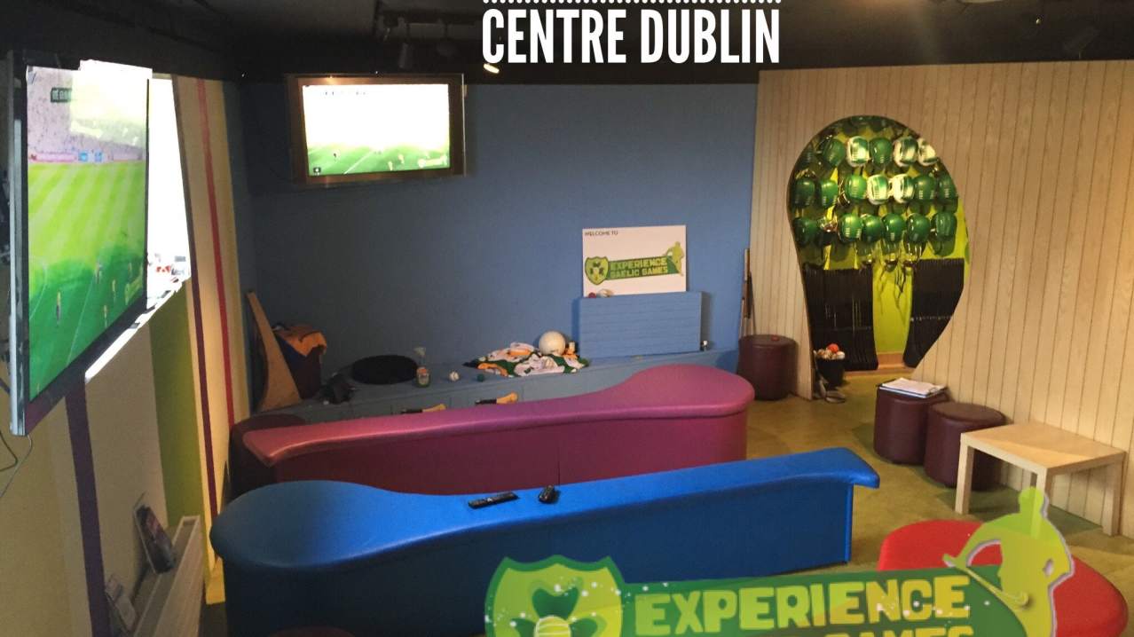Visitor centre at Experience Gaelic Games in Dublin Visitor centre at Experience Gaelic Games in Dublin