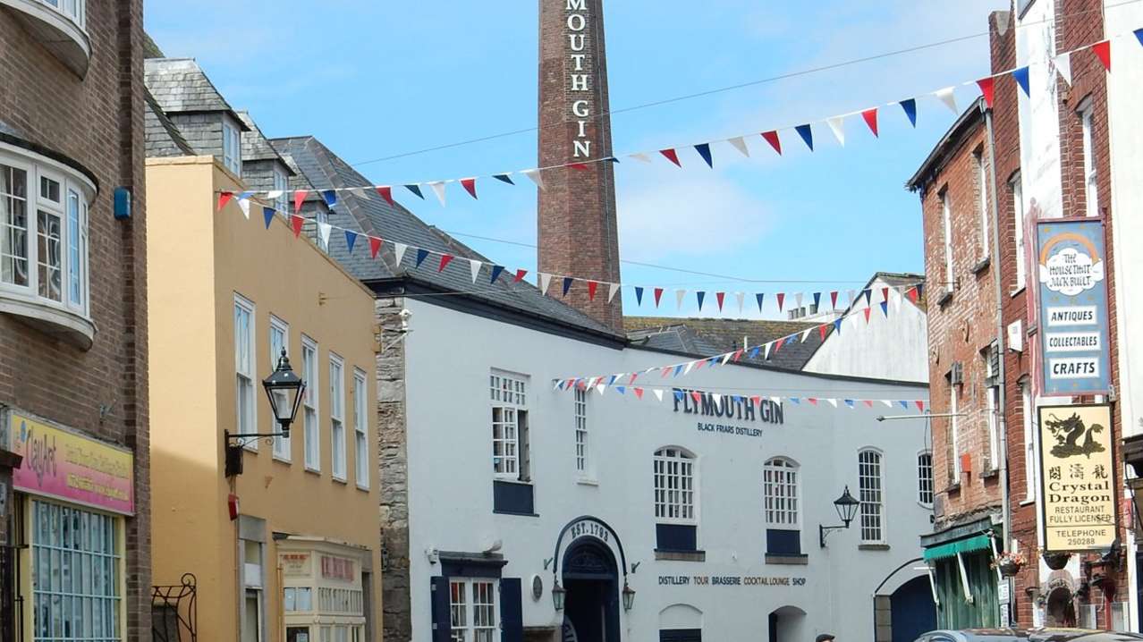 Street on the Curious About Plymouth tour