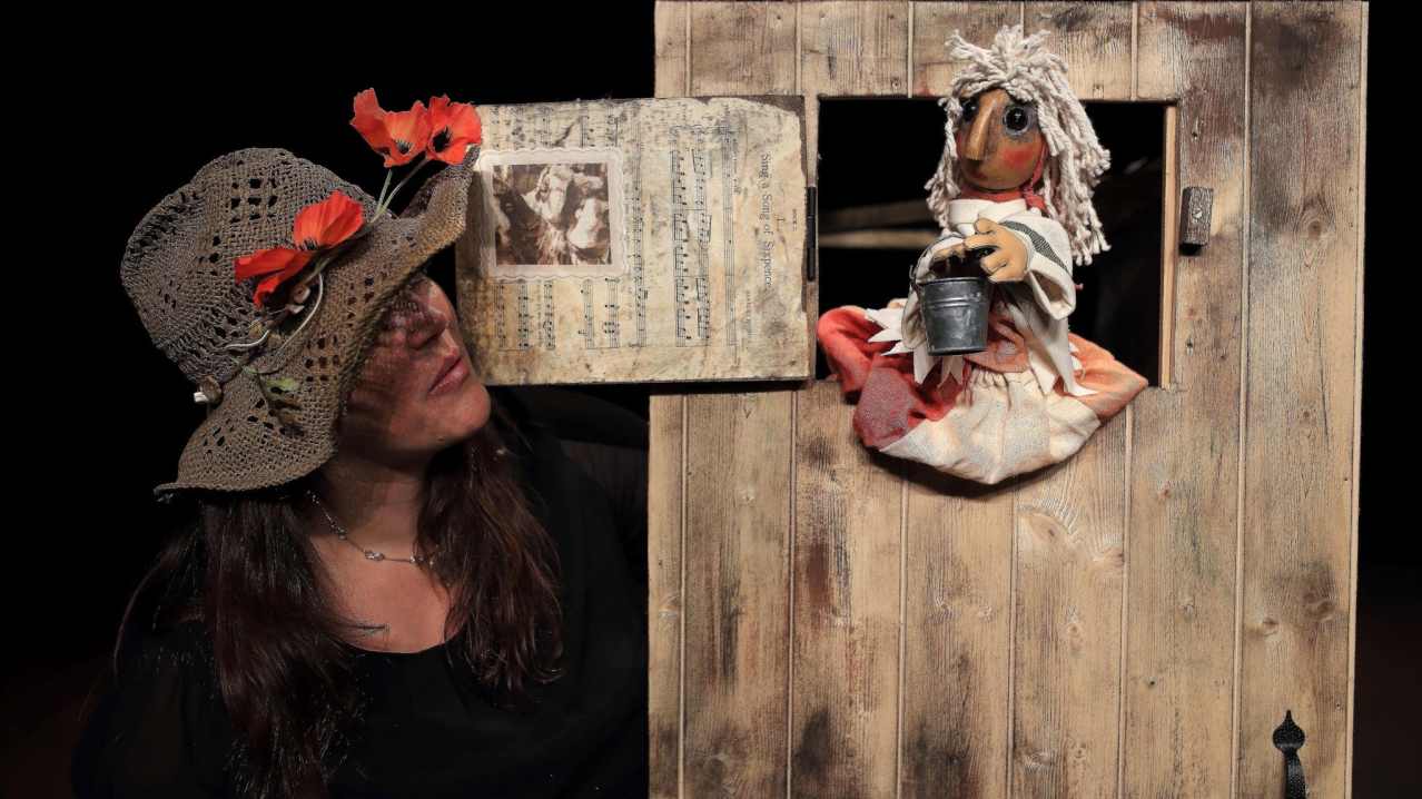 Puppet at Scottish Mask and Puppet Centre in Glasgow Puppet at Scottish Mask and Puppet Centre in Glasgow