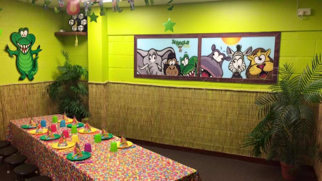Party room at Jungle Kids in Leeds