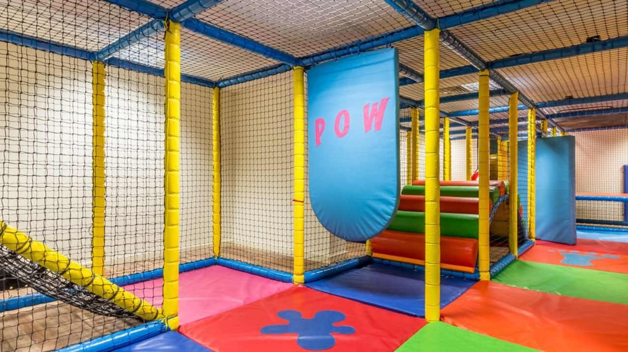 Soft play frame at Adventureland and Youth Gym in Redhill