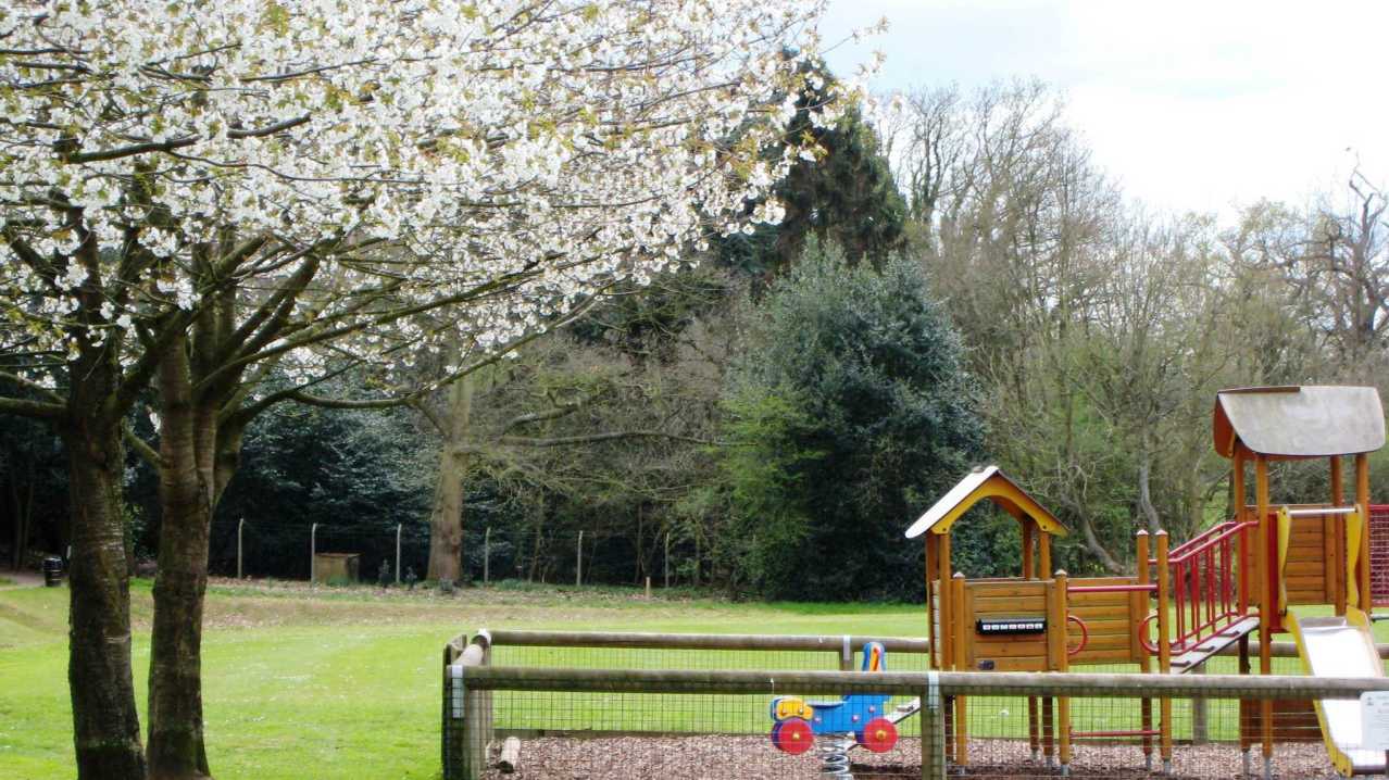 Playground at Pope's Meadow in Bracknell