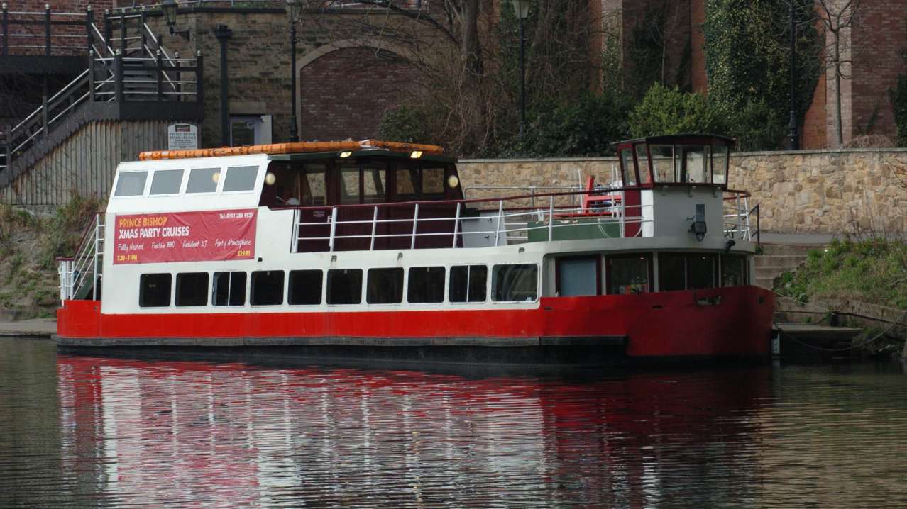 Boat cruising at Prince Bishop River Cruiser in Durham Boat cruising at Prince Bishop River Cruiser in Durham