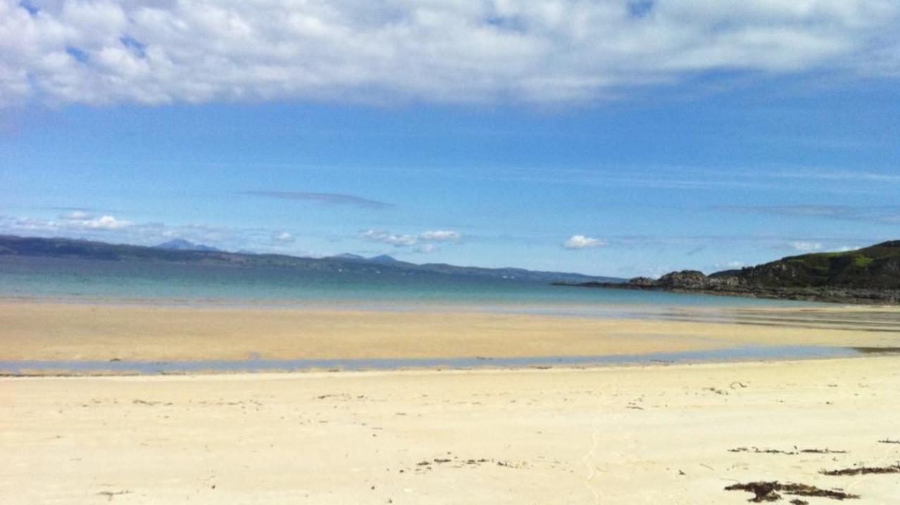 Beach at Camusdarach Beach and Campsite in Arisaig