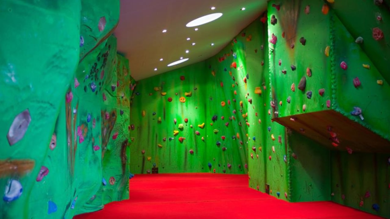 Climbing walls at Keswick Climbing Wall Climbing walls at Keswick Climbing Wall