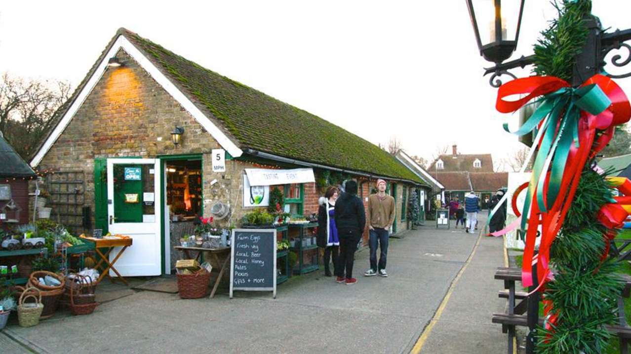 Outside view of Blake House Craft Centre in Braintree