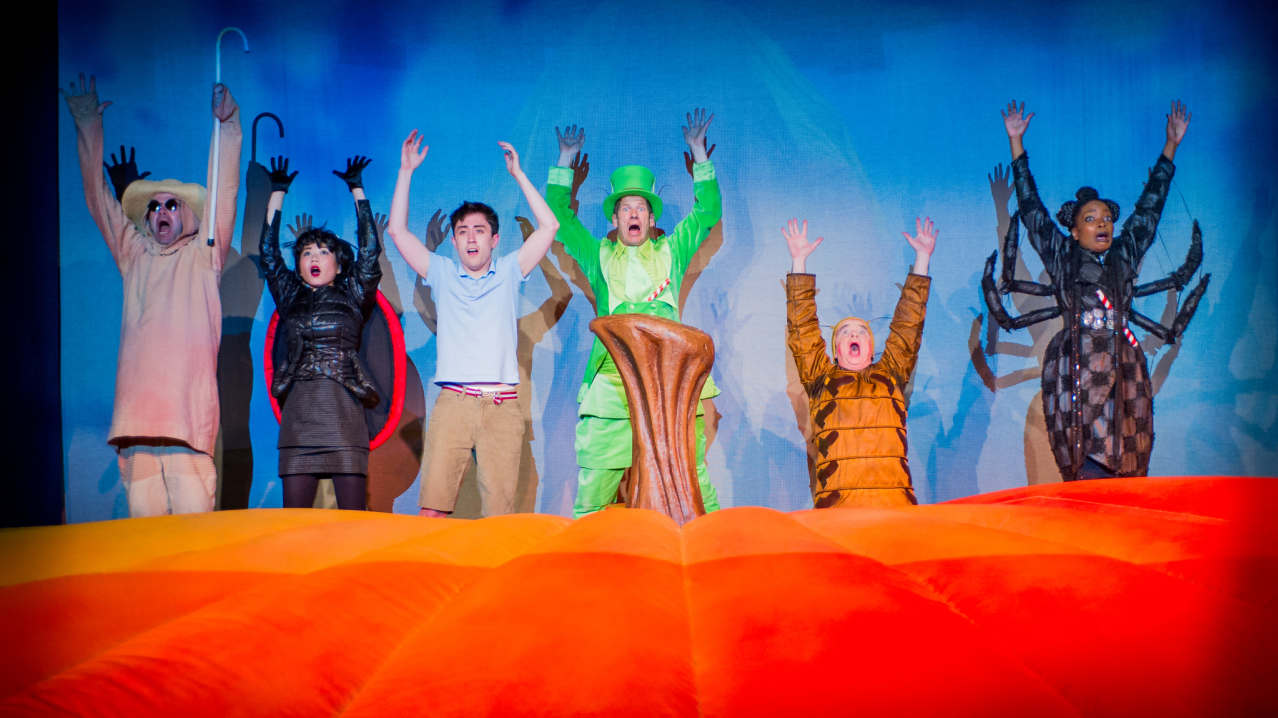 Insect demonstration at Polka Theatre in Wimbledon