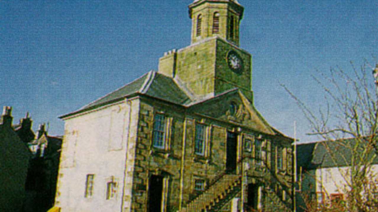 Outside view of Sanquhar Tolbooth Museum Outside view of Sanquhar Tolbooth Museum