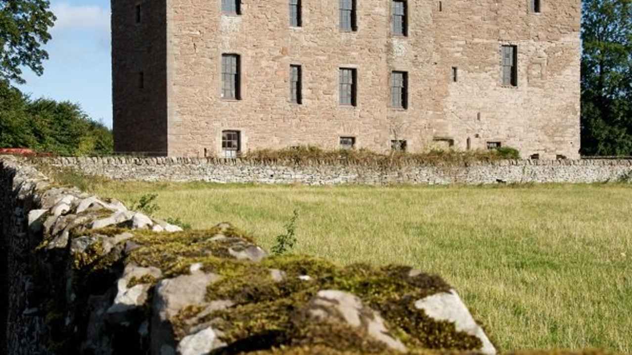 Outside view of Huntingtower Castle in Perth Outside view of Huntingtower Castle in Perth