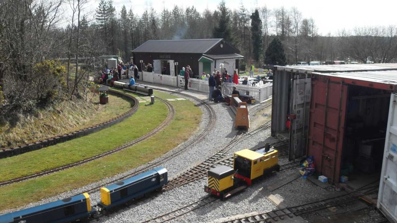 Trains at Bridgend Miniature Railway
