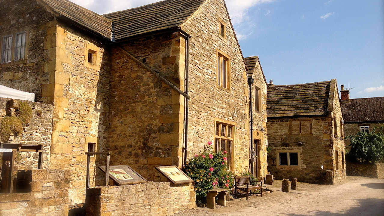 Outside view of Bakewell Old House Museum Outside view of Bakewell Old House Museum