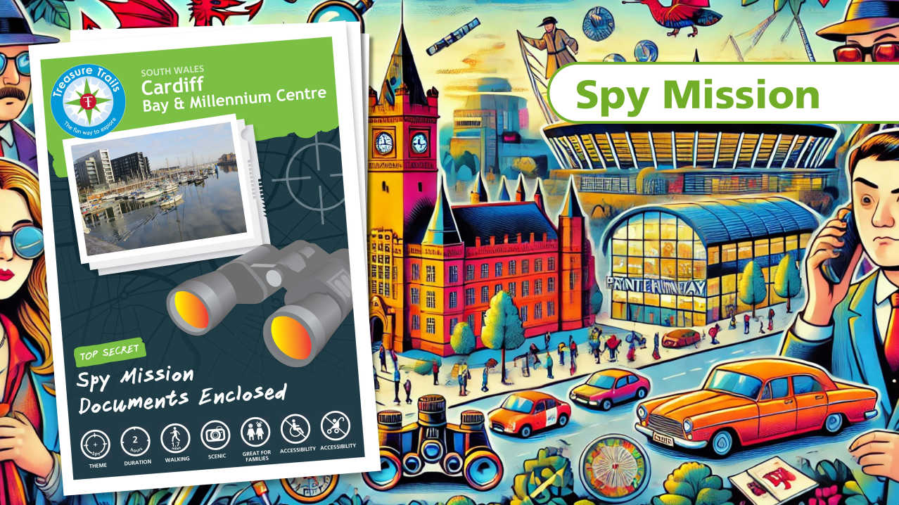 Cardiff Spy Mission Treasure Trail - Featured Image - 1