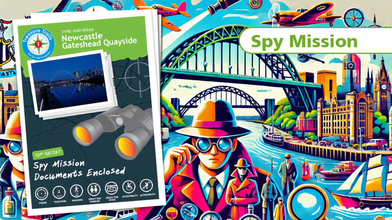 The Newcastle Spy Mission Treasure Trail - Featured Image - 1 The Newcastle Spy Mission Treasure Trail - Featured Image - 1