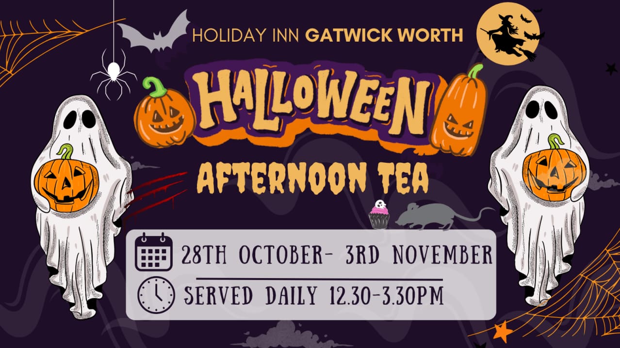Halloween Afternoon Tea at the Holiday Inn Gatwick Worth - Featured Image - 1