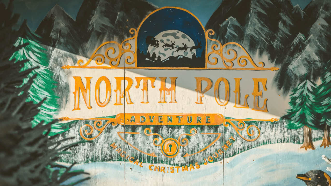 North Pole Sign