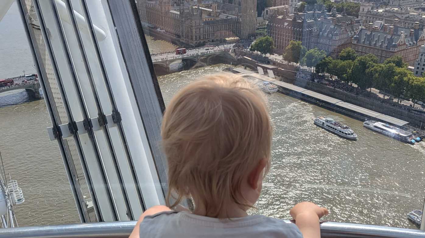 Looking out at Houses of Parliament. Looking out at Houses of Parliament.