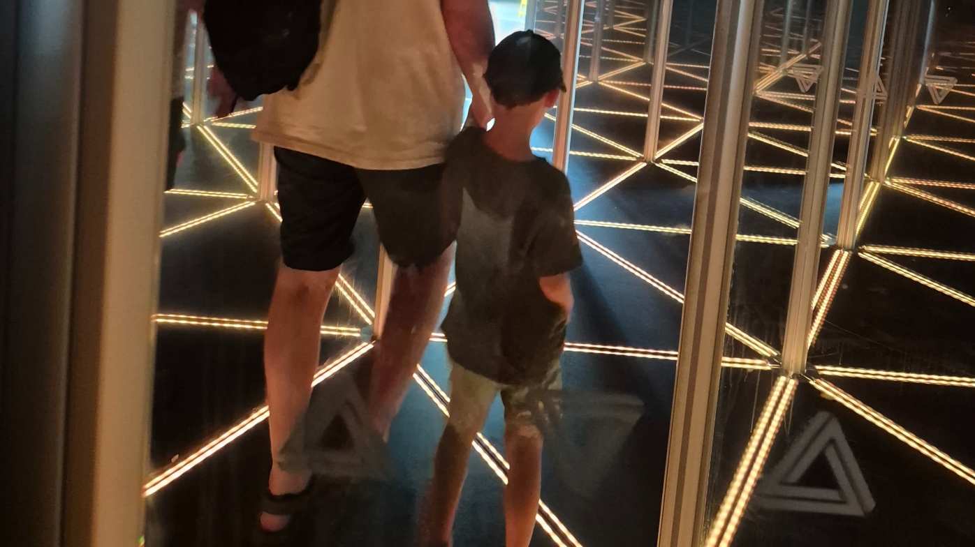 Getting lost in the mirror maze Getting lost in the mirror maze