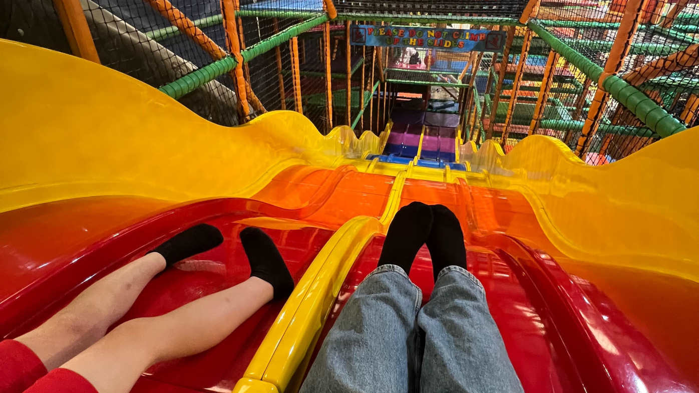 Sliding into the weekend Sliding into the weekend