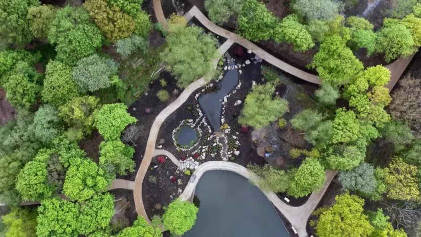 aerial view of rhs bridgewater