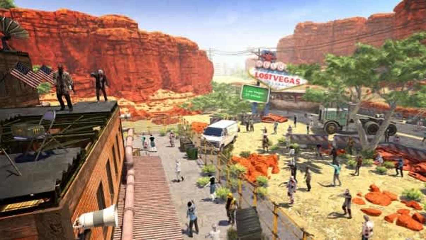Arizona Sunshine VR zombie game scene available at DNA VR Camden Arizona Sunshine VR zombie game scene available at DNA VR Camden