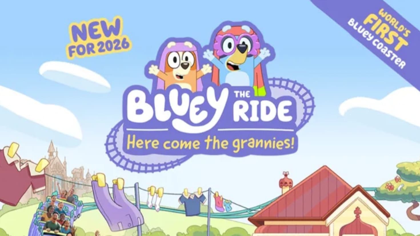 Bluey the Ride: Here Come the Grannies! - Image Bluey the Ride: Here Come the Grannies! - Image
