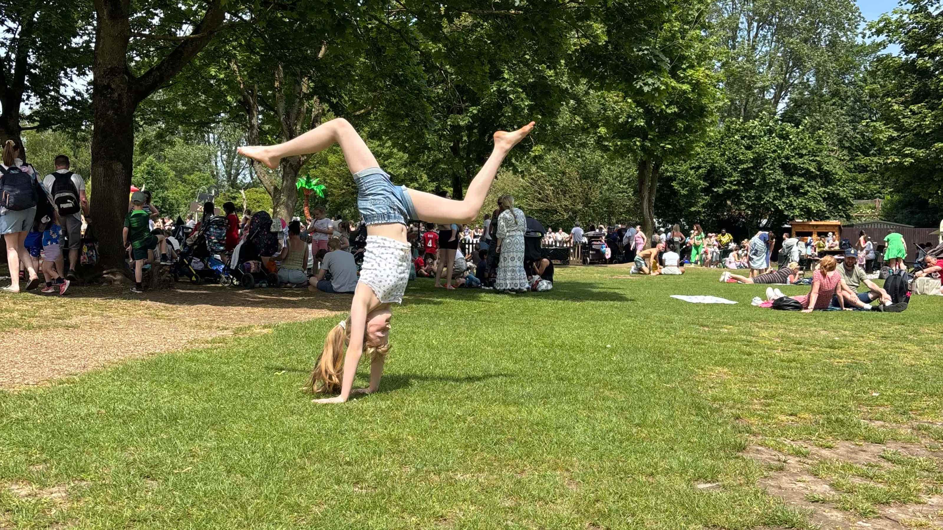 Upside down