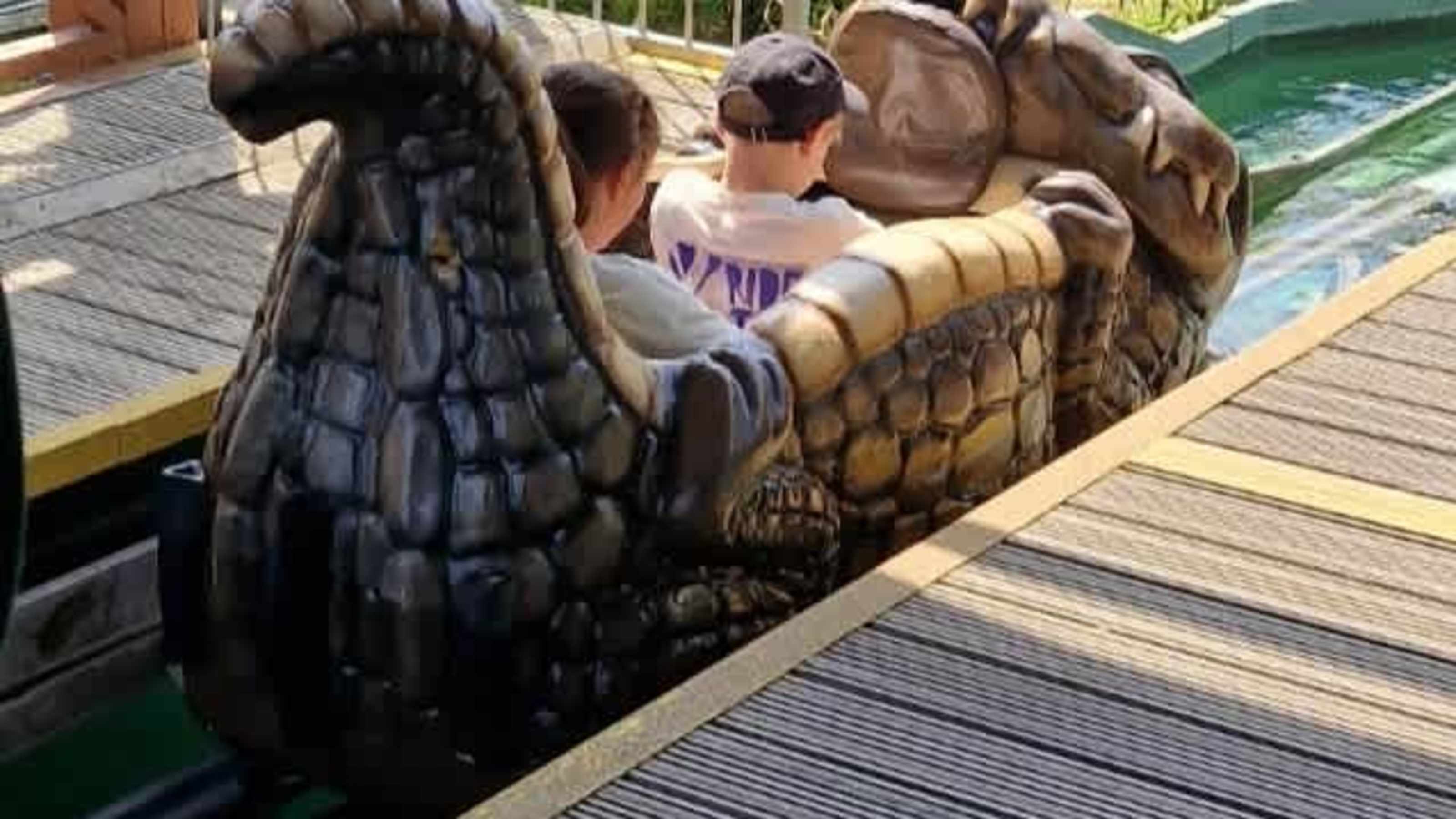Little log flume Little log flume