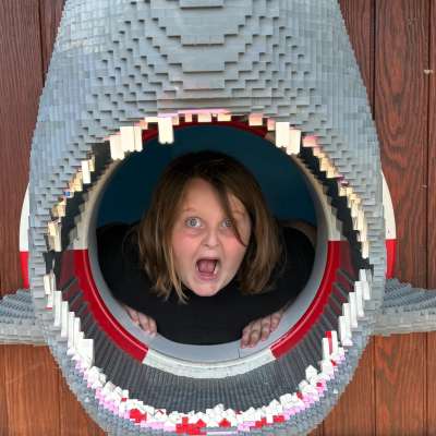 I’ve been eaten by a shark!