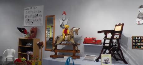 The toys and games for kids at Weymouth Museum
