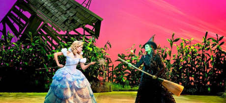 Wicked musical at Wales Millennium Centre in Cardiff