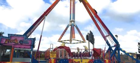 Ride at Codonas Amusement Park in Aberdeen