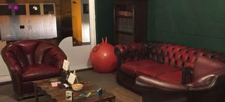 Louge at Deception Escape Rooms in Matlock