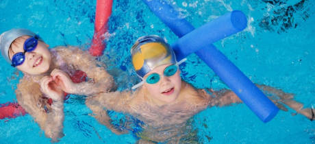Kids swimming at Redcar & Cleveland Leisure and Community Heart