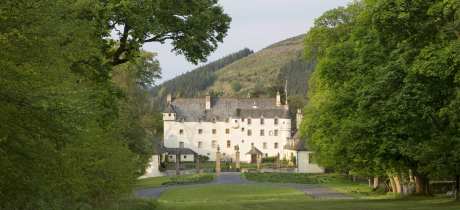 Outside view of Traquair House