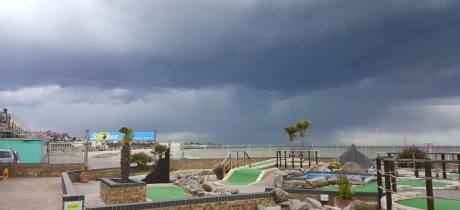 Mini golf course at Strokes Adventure Golf in Margate
