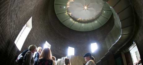 Visitors at RSC Theatre Tours in Stratford upon Avon