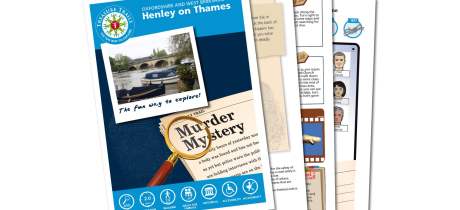 Map and booklet for The Henley-on-Thames Mystery Trail