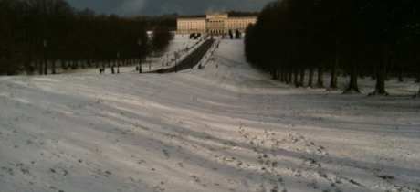 Outside view of Stormont Park in Belfast