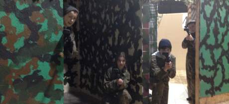 People playing laser tag at The Zone Extreme Activity Centre in Navan