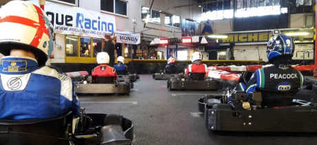 People go kart racing at Rogue Racing Aylesbury