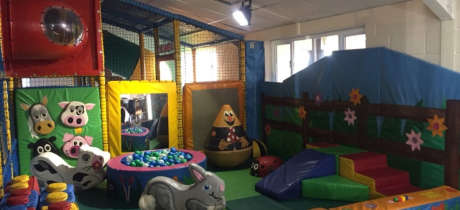 Toddler soft play area at Cheeky Monkeys Play Barn in Fulbourn