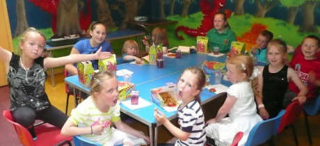 Birthday party at The Fun Centre in Caernarfon