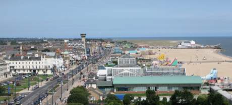 Aerial view of Guided Great Yarmouth Historical Walks