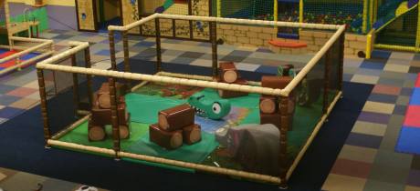 Toddler soft play area at Go Bananas Indoor Soft Play Centre in Colchester