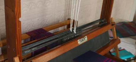 Textile machinery at Textile Towerhouse in Hawick