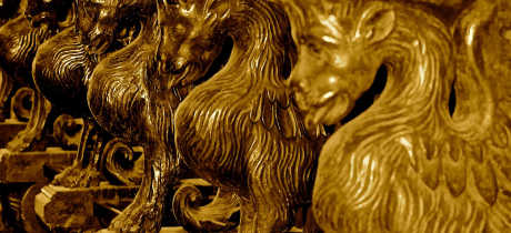 Choir Stalls Carving St Conans Kirk Argyll 